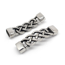 Wholesale Stainless Steel oval spacer bead Jewelry finding